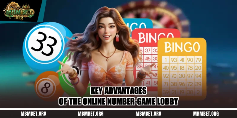 Key advantages of the online number-game lobby