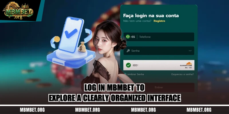 Log in Mbmbet to explore a clearly organized interface