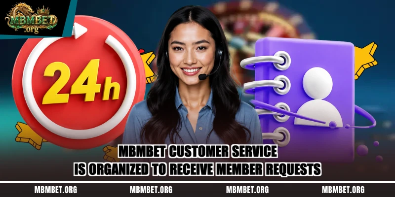 Mbmbet customer service is organized to receive member requests