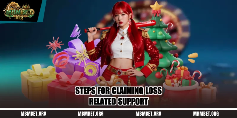 Steps for claiming loss-related support